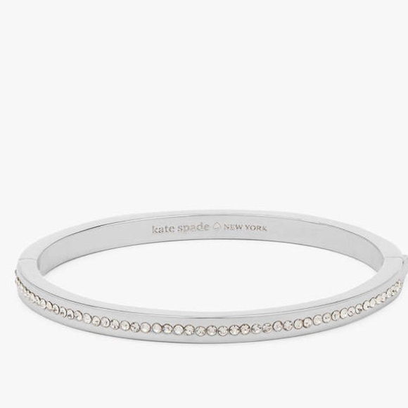 kate spade Silver Ring It Up Pave Bangle - Picture 2 of 7